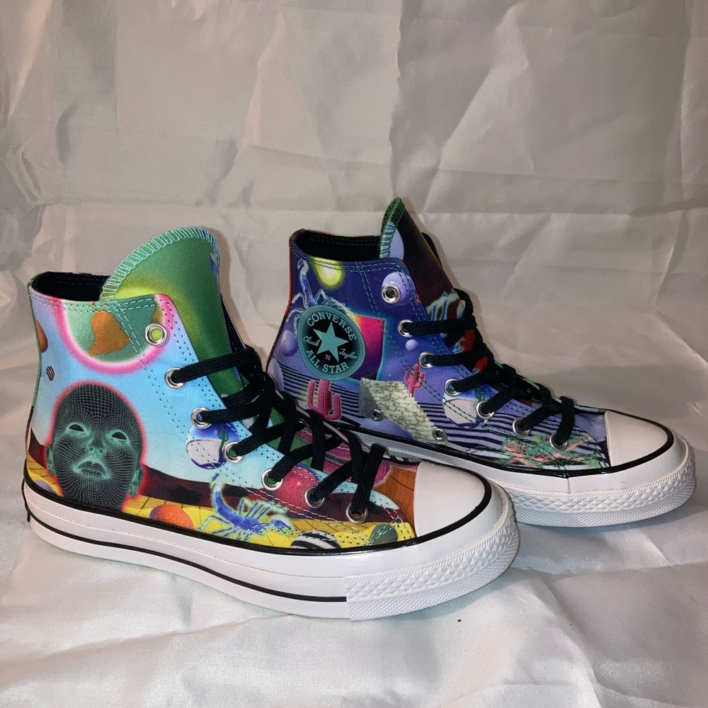 Converse Chuck 70 High-Top Sneakers - Multicolor Art Design